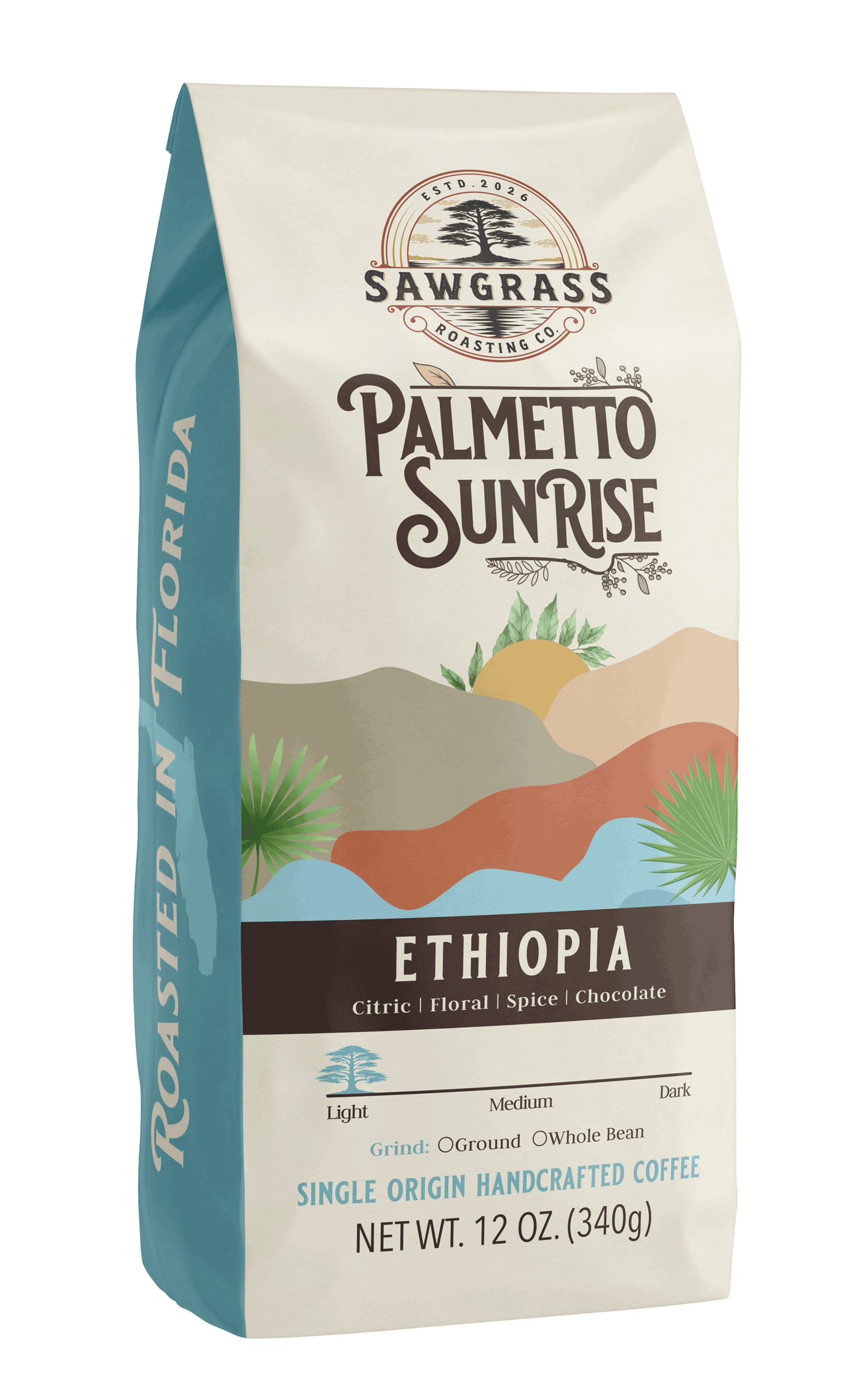 Palmetto Sunrise - Ethiopian G2 Natural - Light Roast
